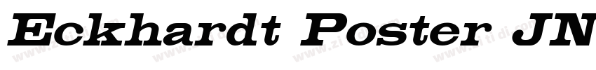 Eckhardt Poster JNL字体转换